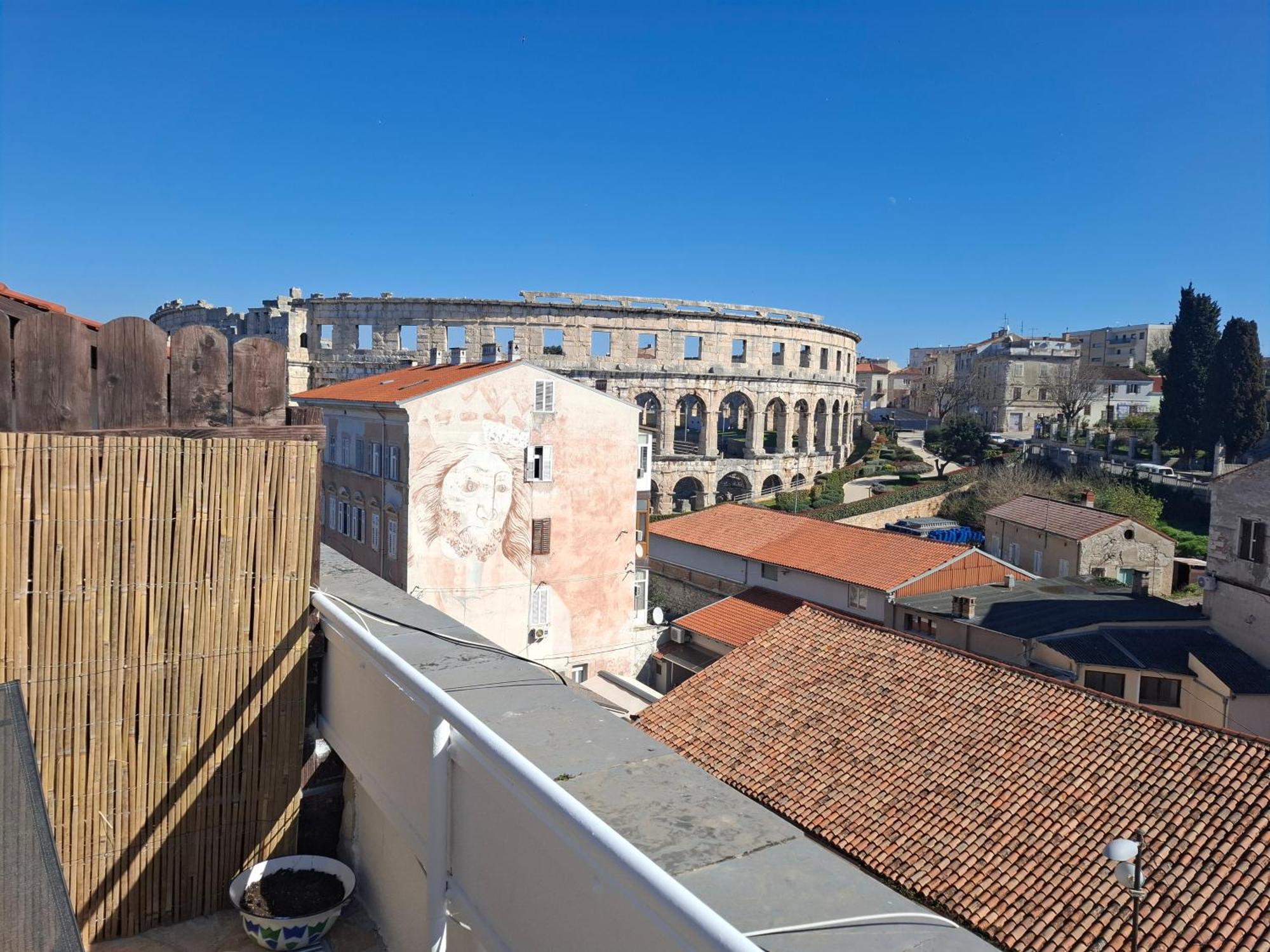 Terrace Dream View Over Amphitheatre Pula Exterior foto